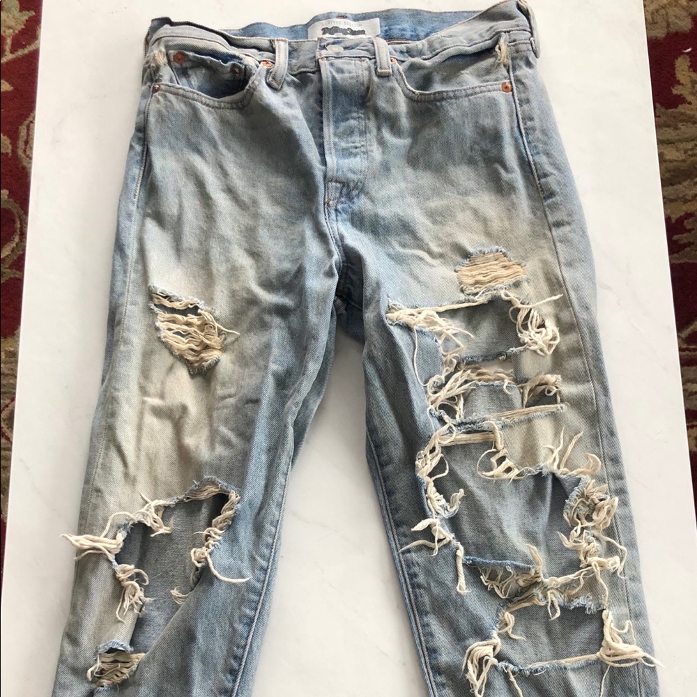 Levi’s limited edition Rolling Stones jeans